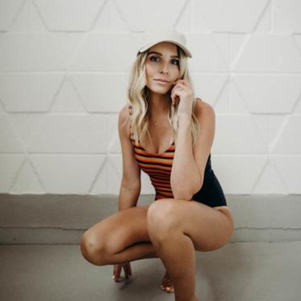 Seea Lola One Piece - Sunset Stripe/Navy Blue